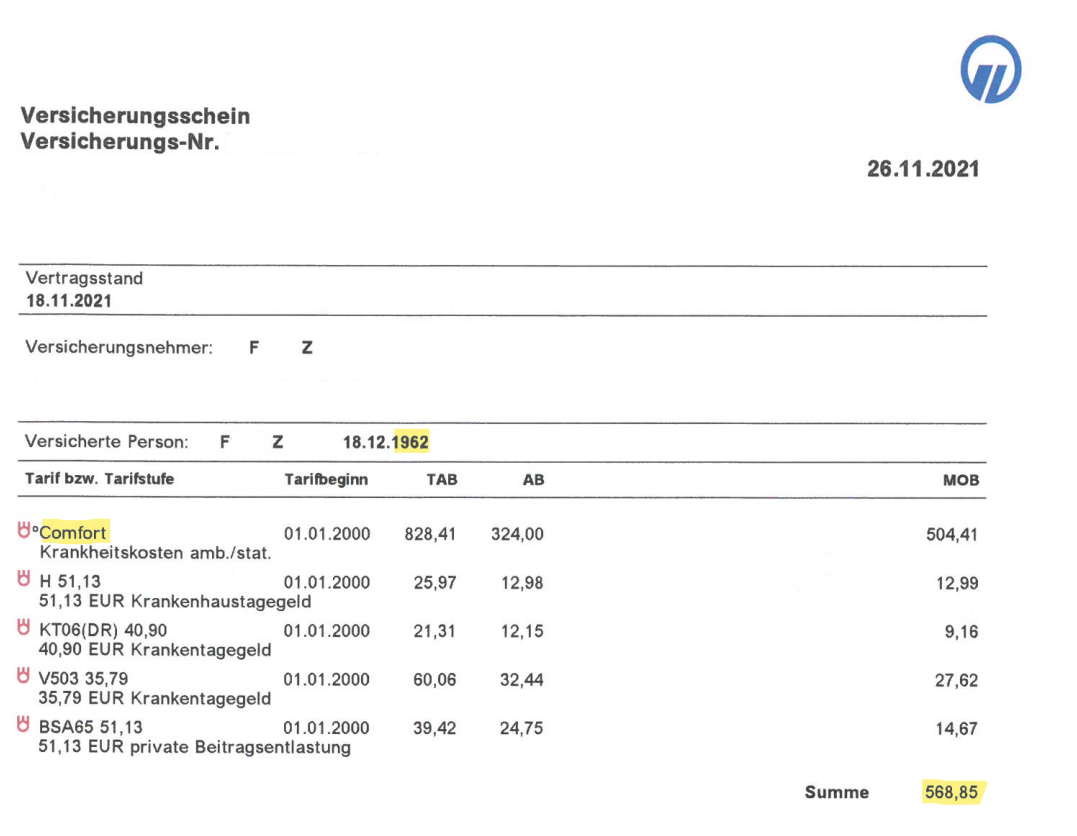 Signal Iduna Pkv Beitragserh Hung Ccm Versicherungsmakler